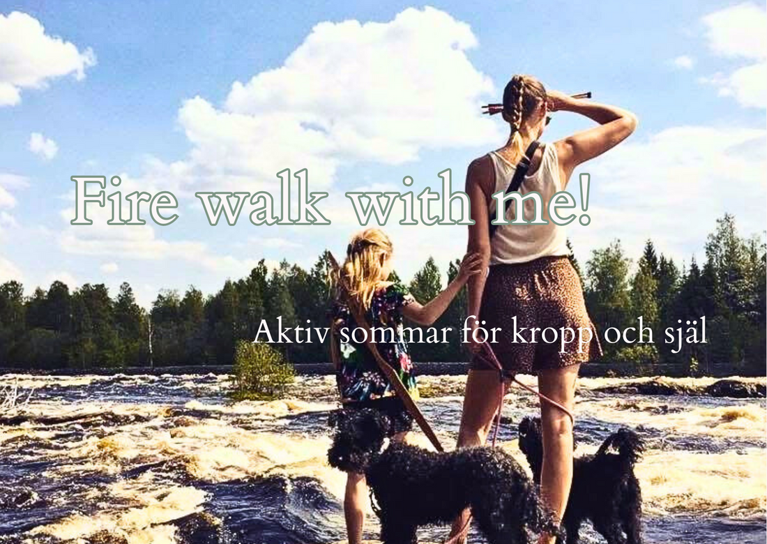 Aktiv sommar för kropp och själ - för både hot (hundägar)girl och hund!